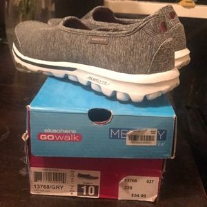 Gray Skechers Go Walk-Lead